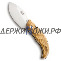 Нож Skinner Folding Olive Wood Lion Steel складной L/8901 UL